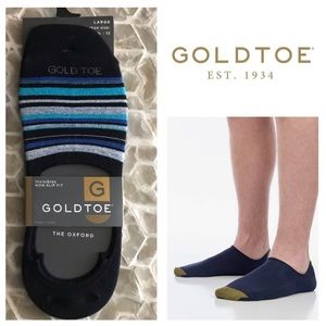 NEW!  Gold Toe ‘the Oxford’ no show socks